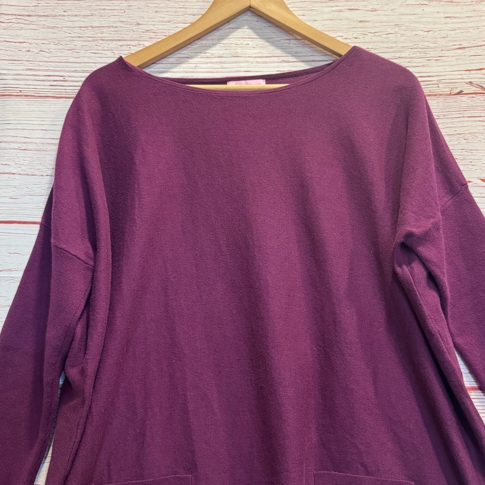Lilly Pulitzer Elba Sweater in Shiraz Sz M - Picture 5 of 12